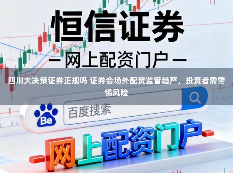 四川大决策证券正规吗 证券会场外配资监管趋严，投资者需警惕风险